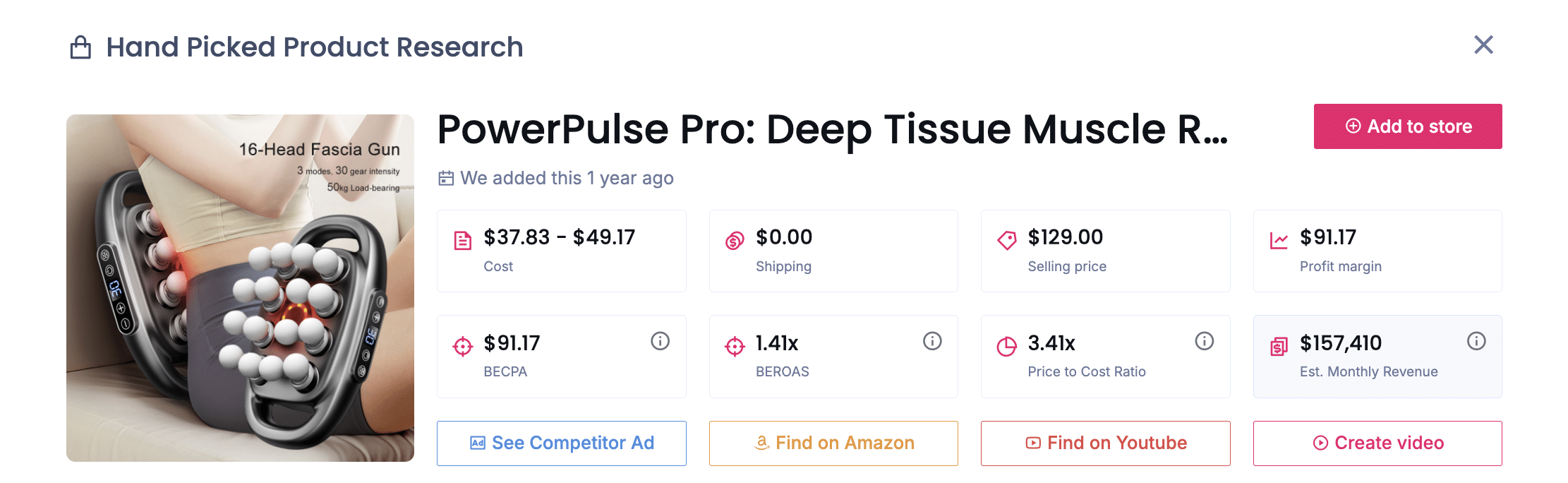 Power Pulse Pro Massage Gun – Premium Price, Premium Payoff